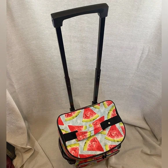 Watermelon Print Rolling Cooler Bag - Picture 7 of 7